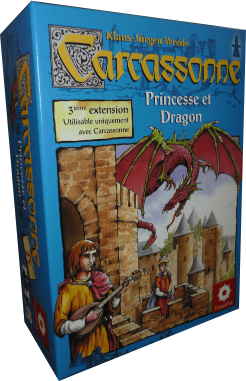 Devir Carcassonne : Extension du jeu de société L'Abbaye et le