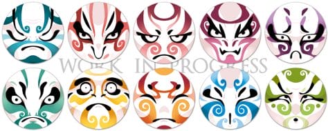Kabuki_masques_WIP