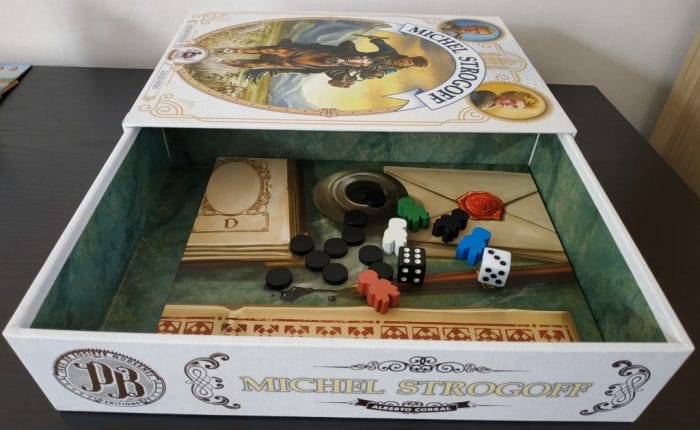 Une belle boîte de jeu à l'ouverture originale