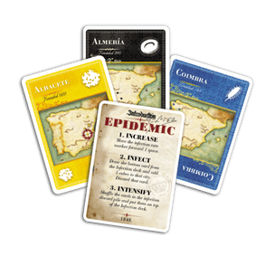Pandemic Iberia cartes