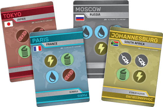Pandémie de réponse rapide Dés Jeu