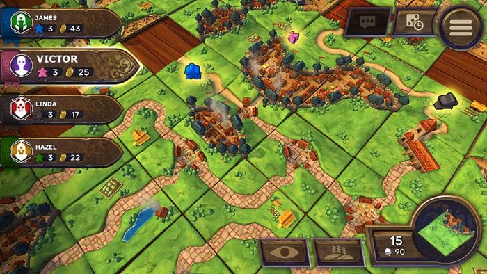 carcassonne-3d-gameplay ludovox