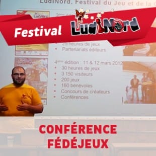 Ludinord 2015 – Conférence Fédéjeux