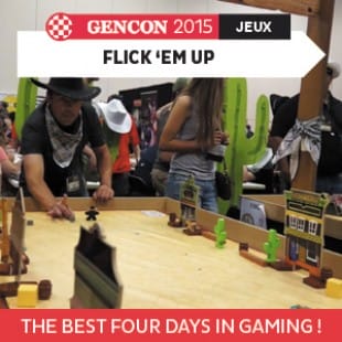 GenCon 2015 – Flick ’em up- Pretzel Games – VF