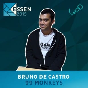 Essen 2015 – Interview Bruno de Castro – 99 monkeys – VF
