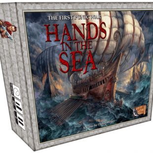hands in the sea