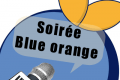 Une Orange Bleue sur un bateau