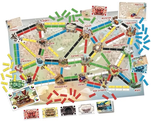ticket to ride first journey materiel jeu