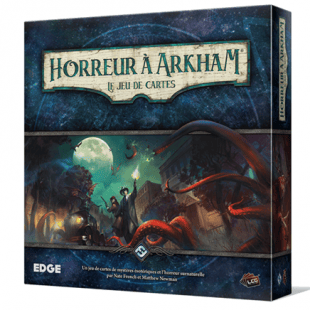 Horreur à Arkham, le jeu de cartes  – la folie des fêtes de fin d’année