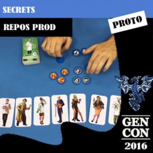 GenCon 2016 – Jeu Secrets – Repos Production – VF