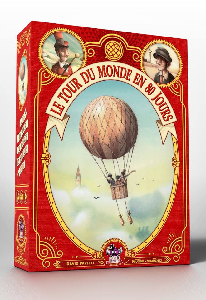 Jeu de société Le tour du monde en 80 jours (2016) - LudoVox