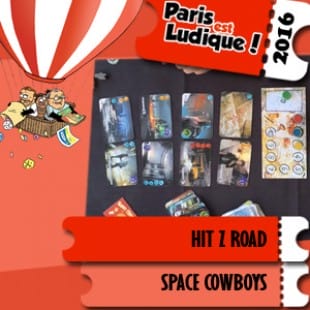 Paris est ludique 2016 – Jeu Hit Z Road – Space Cowboys – VF