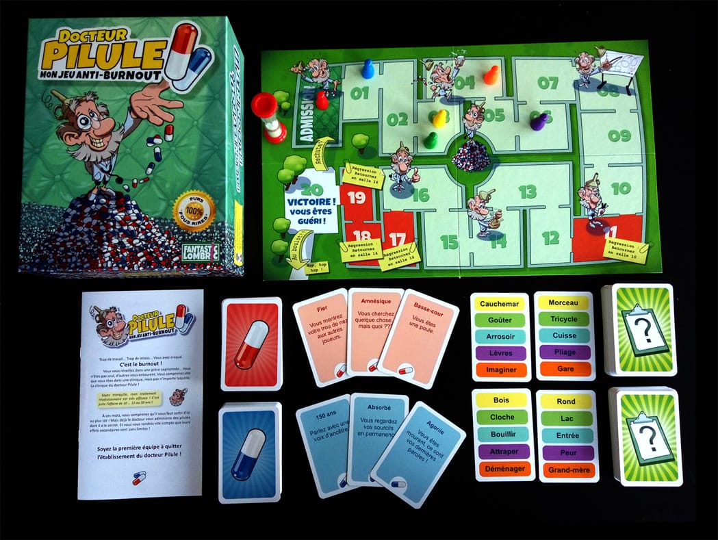 Docteur Pilule : Mon jeu anti-burnout by Team Pilule — Kickstarter