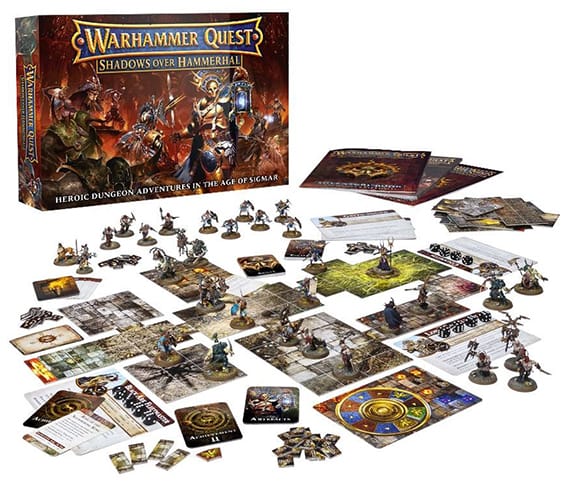 Warhammer Quest Shadows Over Hammerhal-games workshop-Materiel-Jeu de societe-ludovox