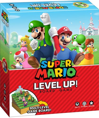 Jeu de société Super Mario Level Up! - LudoVox