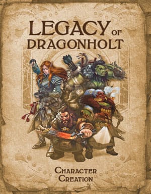 Legacy of Dragonholt creation de personnage