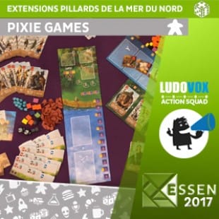 Essen 2017 – Extensions Pillards de la mer du nord – Pixie Games – VOSTFR