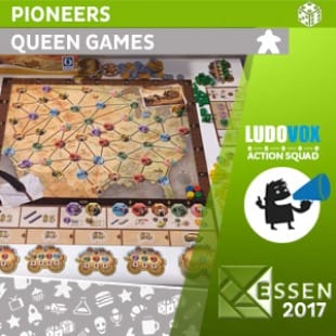 Essen 2017 – Pioneers – Queen Games