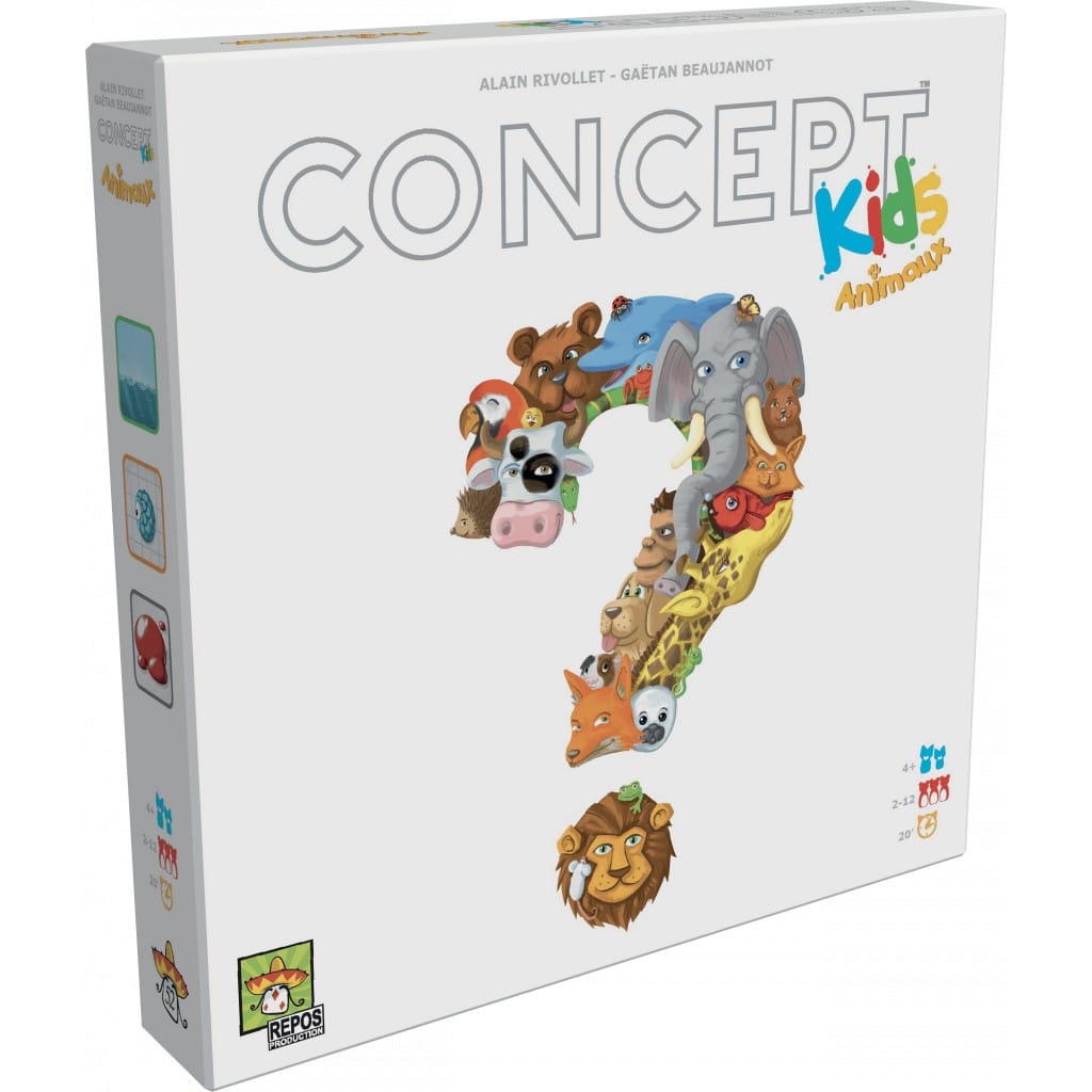 Jeu De Société Concept Kids Animaux - LudoVox