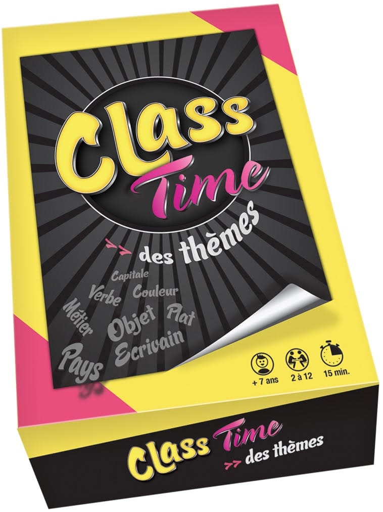 Jeu Class Time des thèmes - Jeu d'ambiance