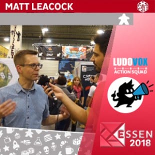 Essen 2018 – ITW Matt Leacock