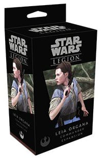 Star Wars Legion - Leia Organa Commander Expansion-Couv-Jeu-de-societe-ludovox