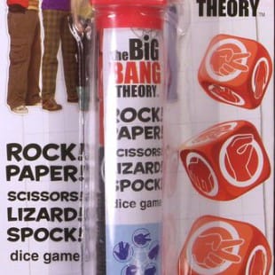The Big Bang Theory: Rock! Paper! Scissors! Lizard! Spock! Dice Game