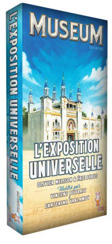 Museum - Extension L'Exposition universelle-Couv-Jeu de société-Ludovox