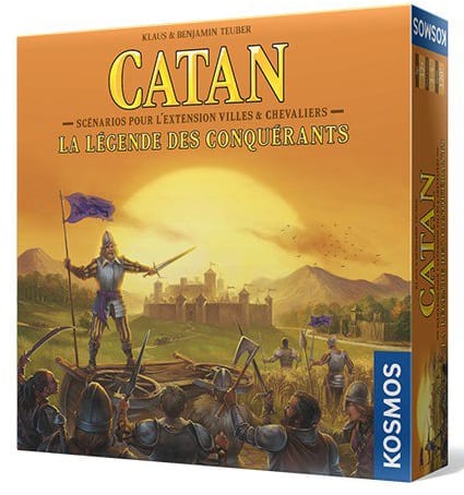 Catan - La Légende des Conquérants-Couv-Jeu de société-Ludovox