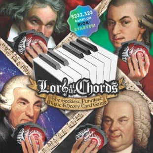 Lord of the Chords: The Geekiest, Punniest Music Theory Card Game