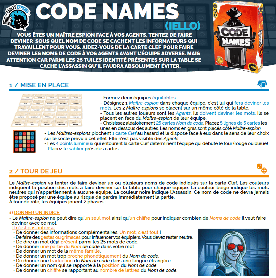 On vous parle de : Code Name ! - EVOLUGAME