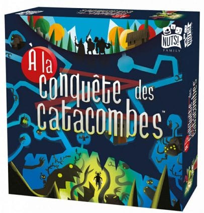 À La Conquête Des Catacombes-Couv-Jeu de société-Ludovox