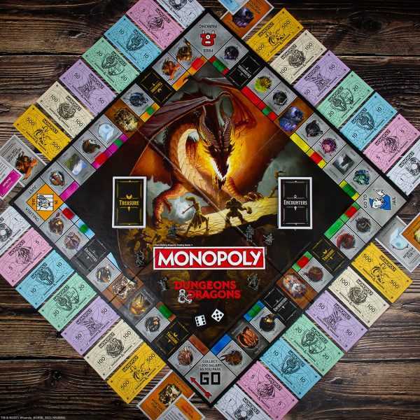 Jeu de société Monopoly Dungeons & Dragons - LudoVox