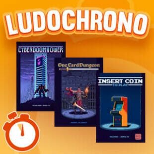 LUDOCHRONO – Blue Collection (Cyberdoom Tower, Inser Coin To play, One card Dungeon)