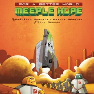 Meeple Hope : Pince-meeple et pince-moiple sont dans une fusée