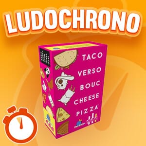Taco Verso Bouc Cheese Pizza jeu de société Blue Orange