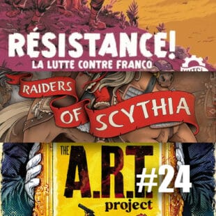 Solo is Beautiful #24 : Résistance!, Pillards de Scythie, Scooby-Doo : le jeu de plateau, The Art Project, Las Vegas