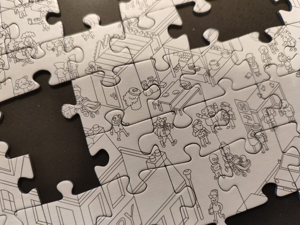 Micro Macro Puzzle Ludovox Jeu de société