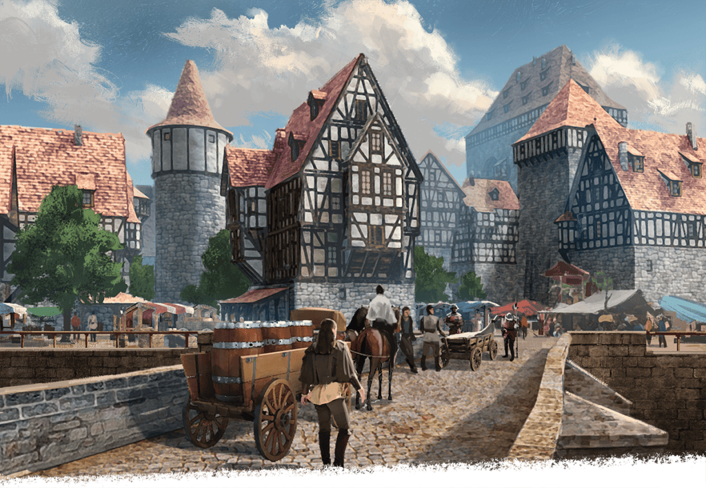 image d'une cité animée