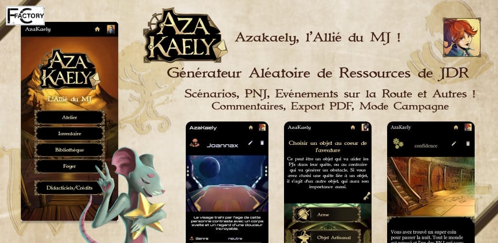 Image de présentation de l'application Azakaely