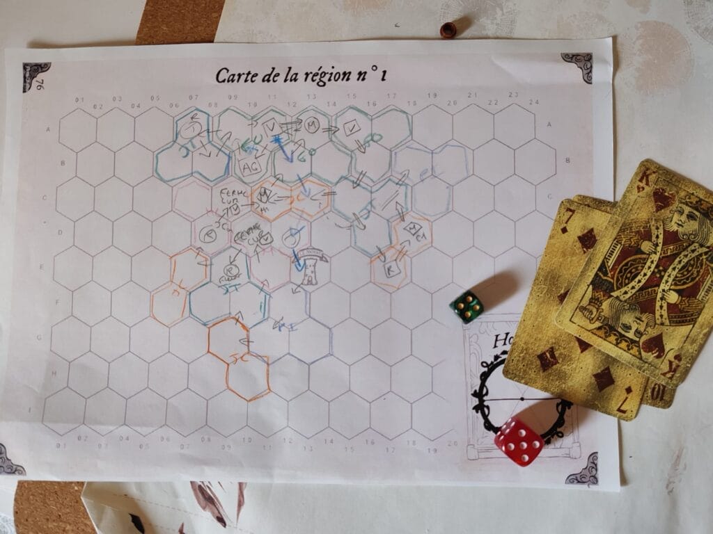 Les Souvenirs du Protecteur - Ma carte de Région